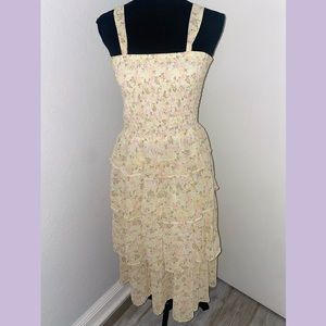 Mimi Chica Floral Print Maxi Dress